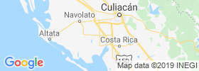 Villa Juarez map